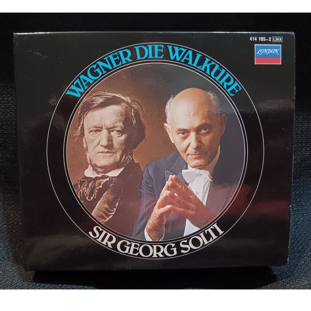 Wagner: Die Walküre 4 CD Box Set w/ Book Sir Georg Solti Vienna Phil Decca